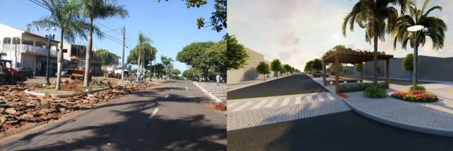 =Obras para modernização do centro de Tuneiras do Oeste
